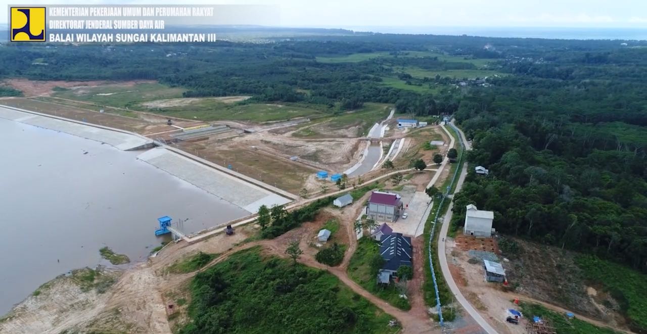 Bendungan Teritip Siap Dimanfaatkan Memasok Kebutuhan Air Baku Kota Balikpapan